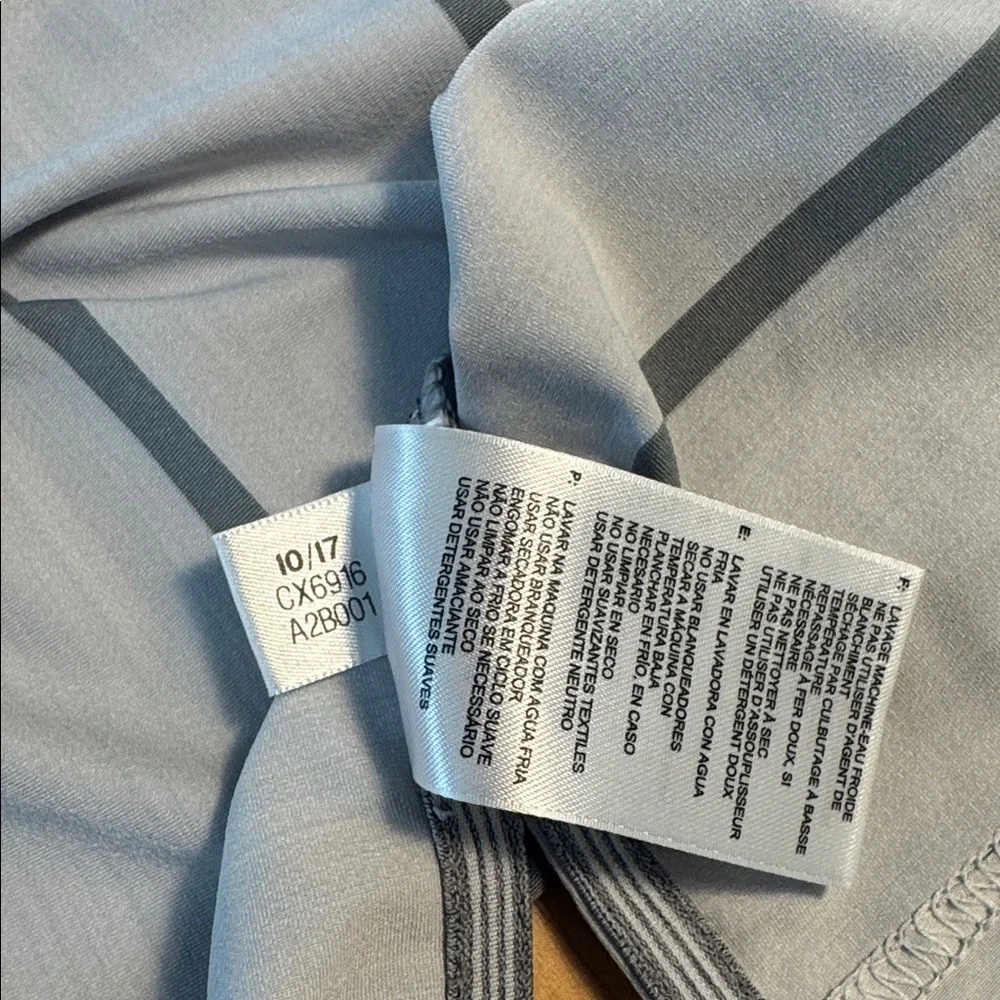 Adidas Golf Polo Gray with Logo “Trump National Los Angeles” CA LIV Size L READ